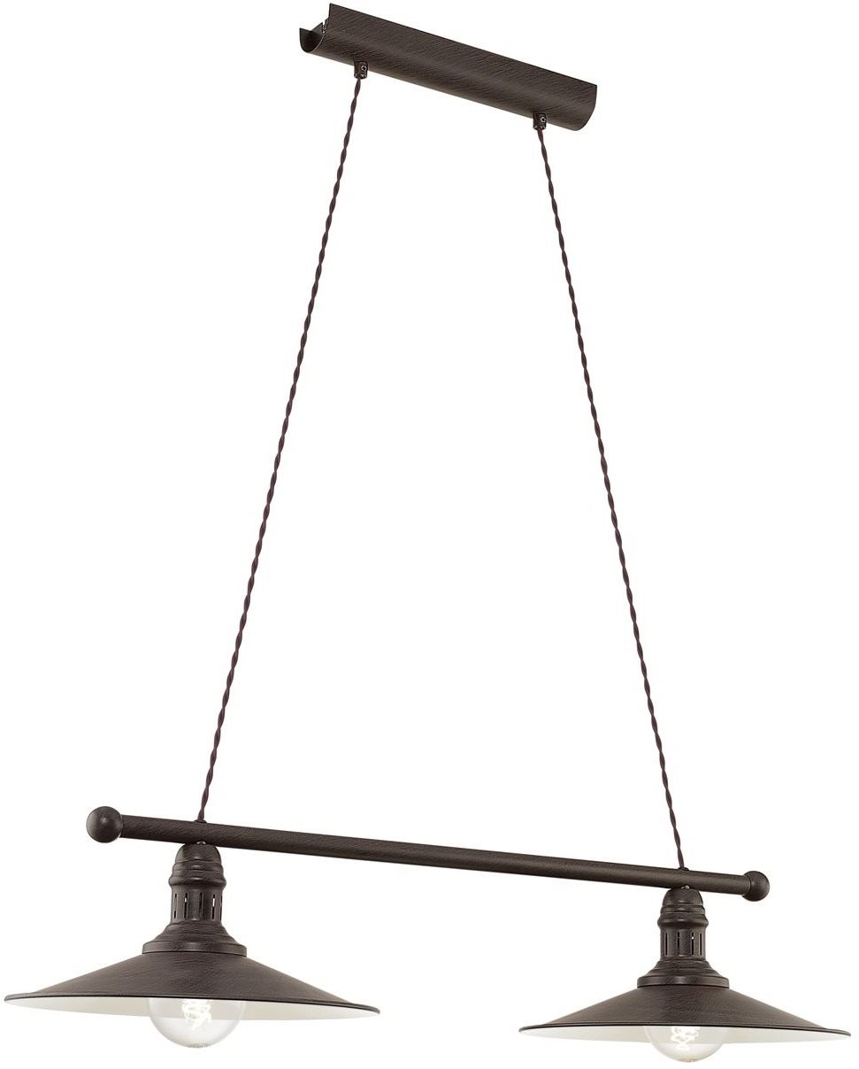 Eglo – Luster 2× E27/60 W/230 V