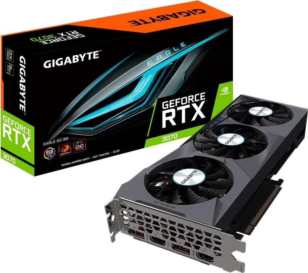 GIGABYTE GeForce RTX 3070 EAGLE OC 8G (rev. 2.0)