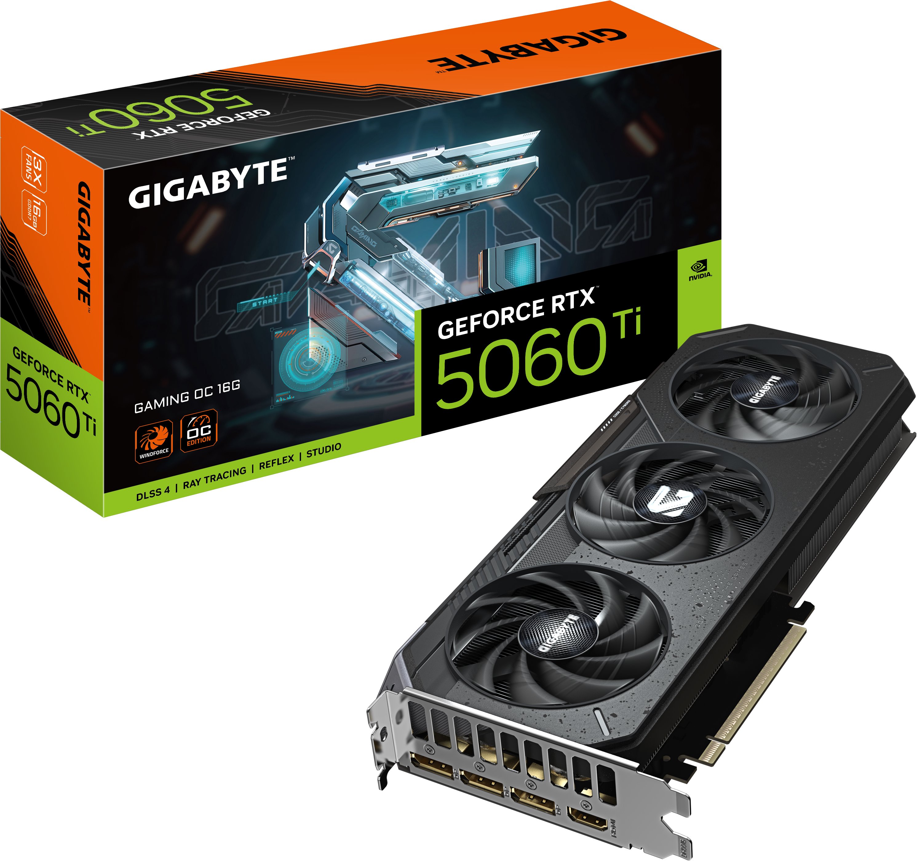 GIGABYTE GeForce RTX 5060 Ti GAMING OC 16G