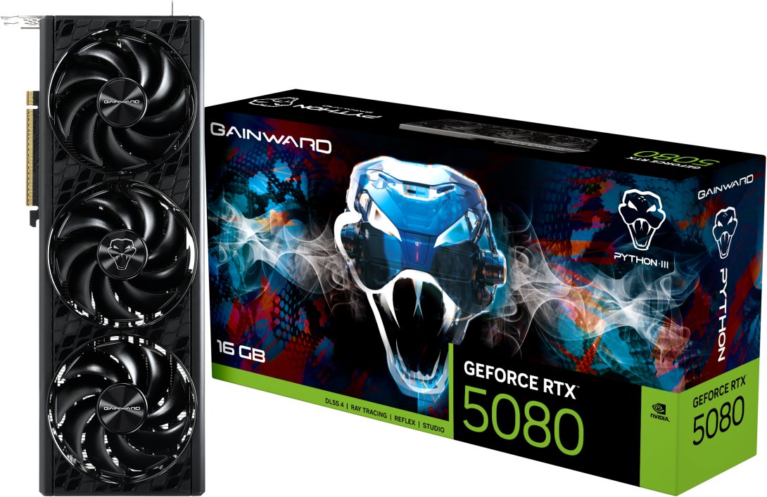 GAINWARD GeForce RTX 5080 Python III