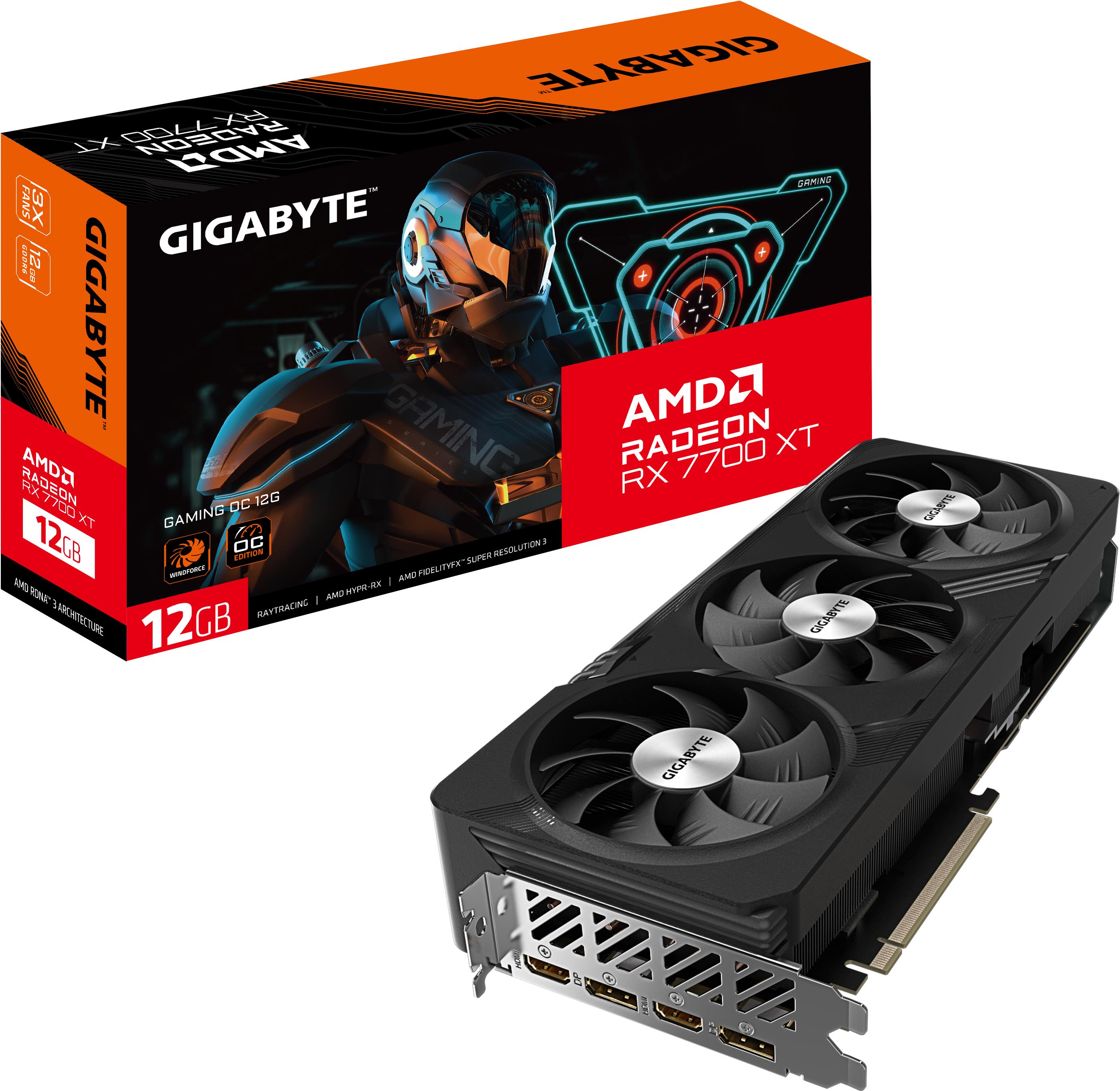 GIGABYTE Radeon RX 7700 XT GAMING OC 12G