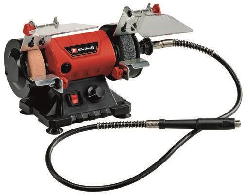 EINHELL Dvojkotúčová brúska s prídavnou priamou brúskou elektrická TC-XG 75 Kit, 4412559
