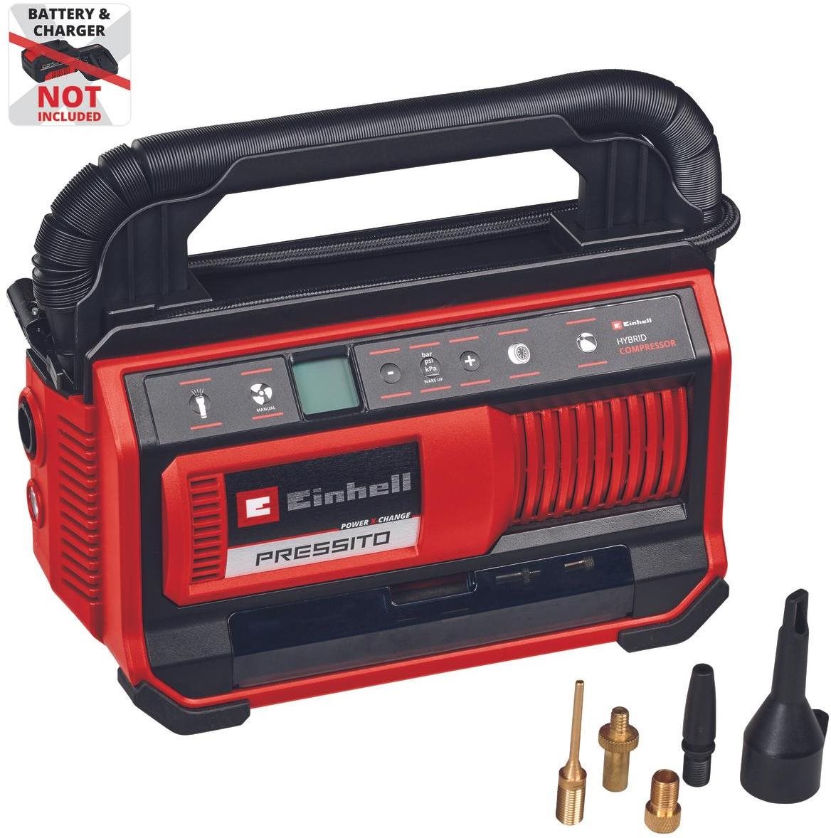 EINHELL Kompresor AKU PRESSITO 18/25 Hybrid, 4020430 (bez AKU)