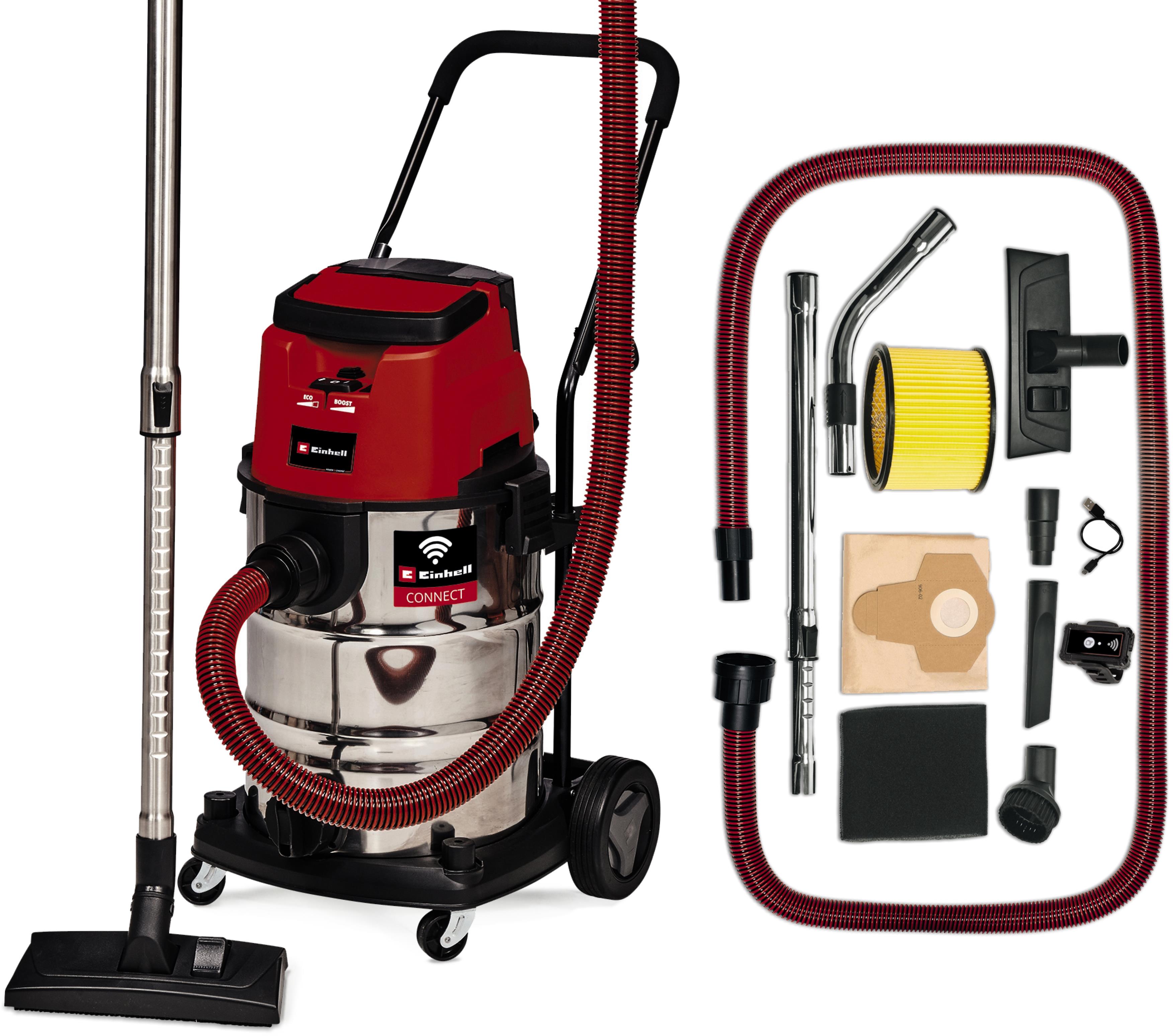 EINHELL Professional Priemyselný vysávač TP-VC 36/30 S Auto-Solo, 2347143 (bez aku)