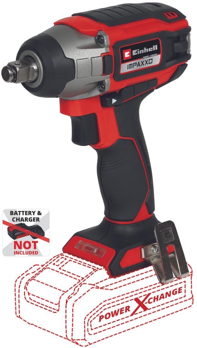EINHELL Professional Rázový uťahovač AKU Impaxxo 18/230, 4510080 (bez AKU)
