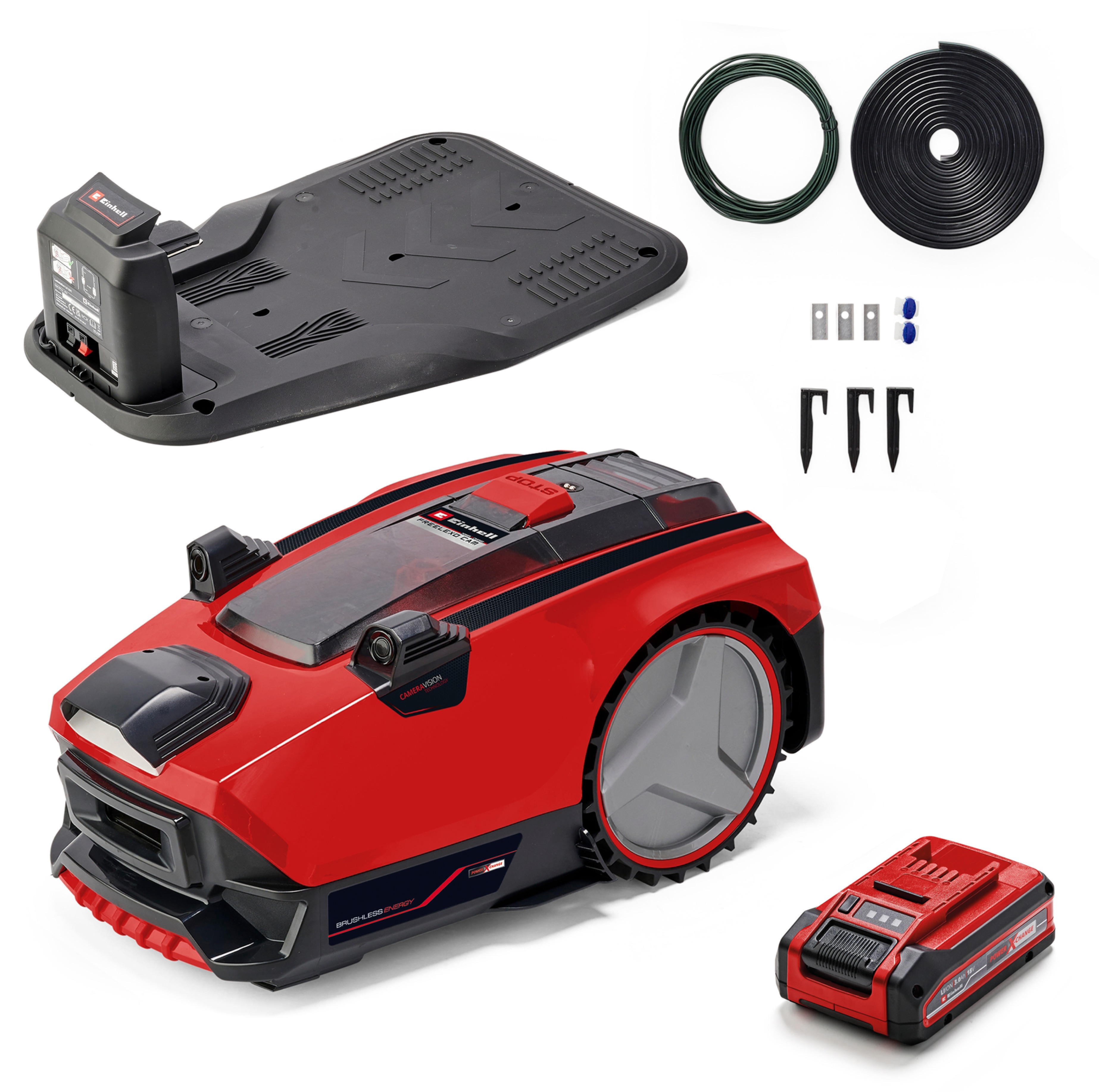 EINHELL Robotická kosačka Freelexo Cam 500 (1× 3 Ah), 3413991