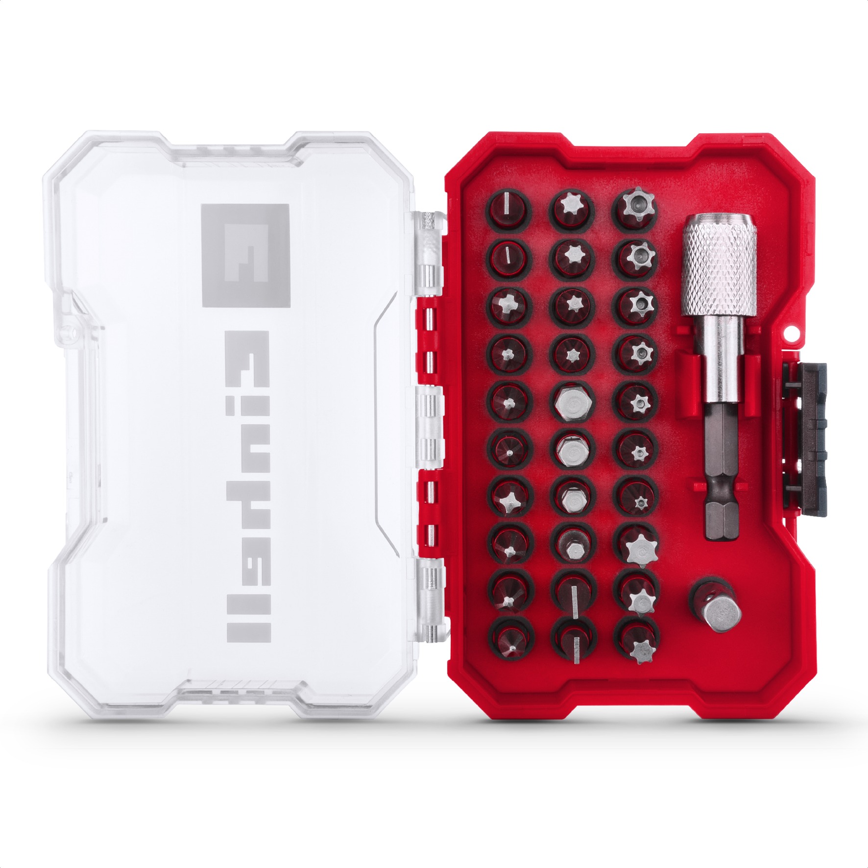 EINHELL XS-CASE Súprava najpoužívanejších bitov s adaptérom, 32 ks, 49118693