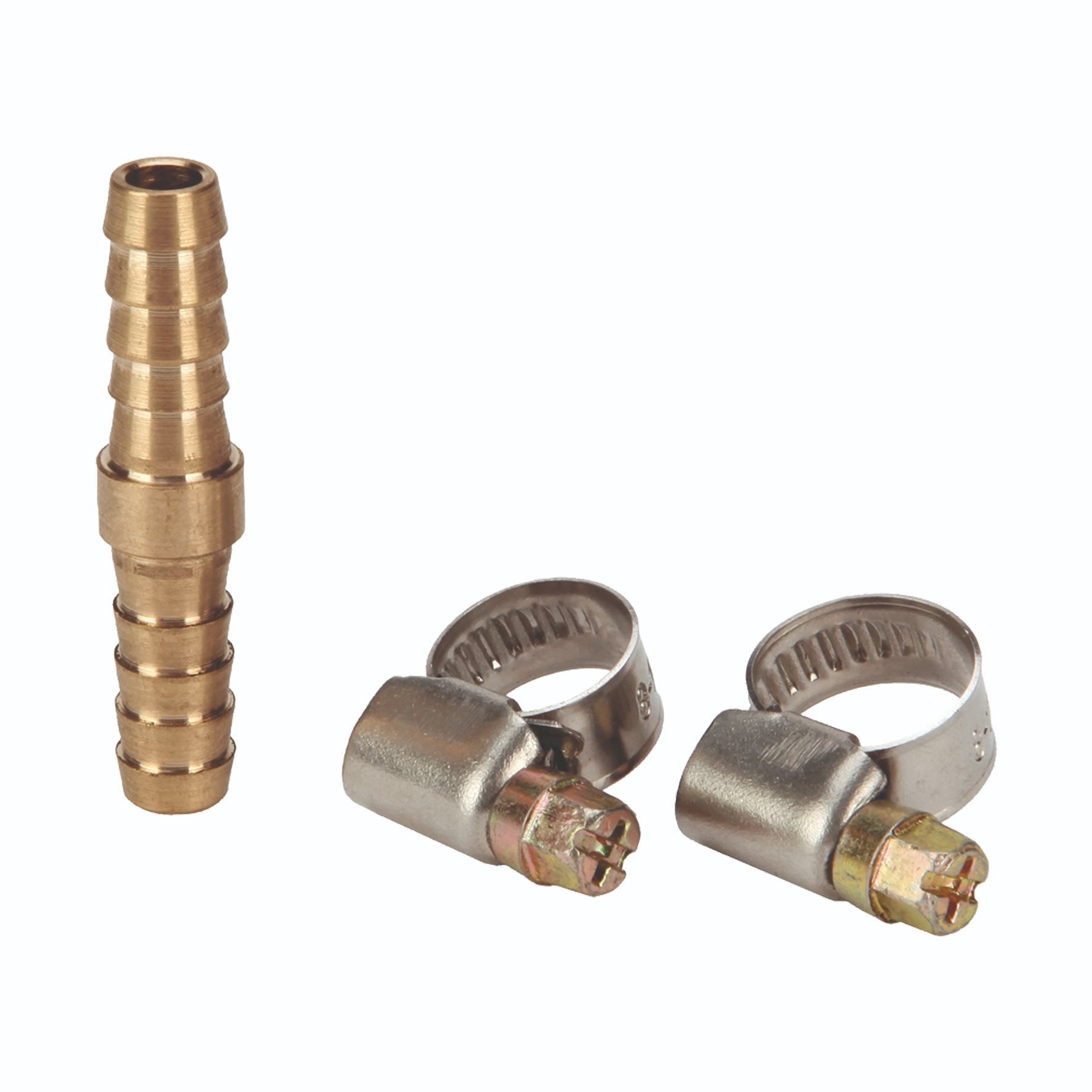 EINHELL Dvojitá hadicová spojka s priemerom 9 mm a 2 ks svoriek, 4139320