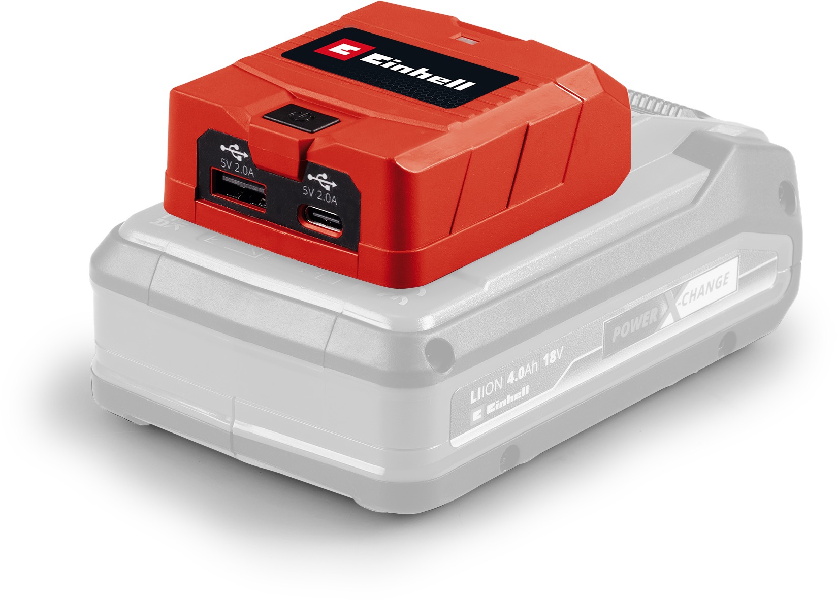 EINHELL USB adaptér TC-CP 18 Li USB A/C-Solo, 4514148 (bez AKU)
