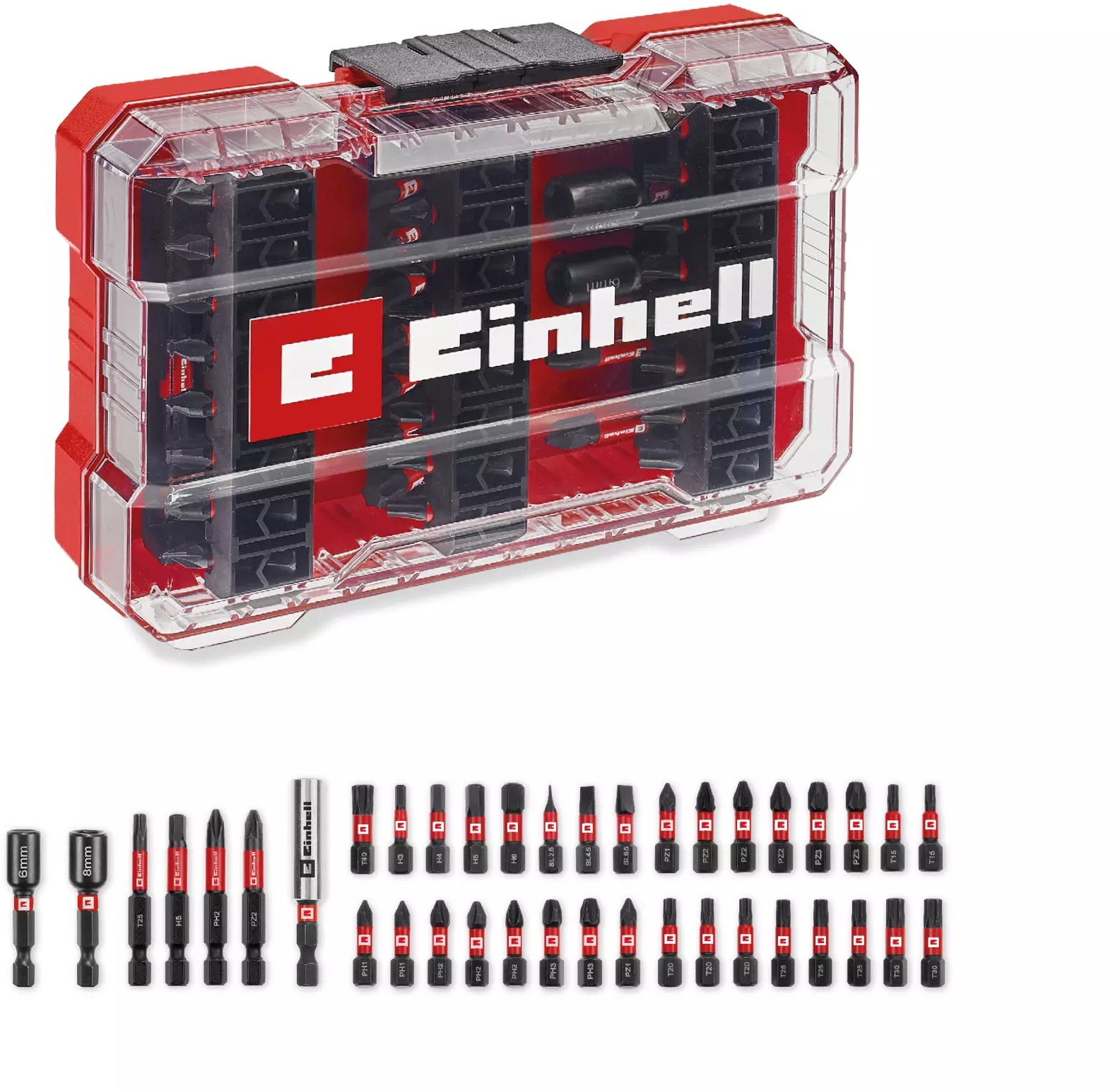 EINHELL M-Case 39 ks bitov pre rázové uťahovače/vŕtačky, 49109210