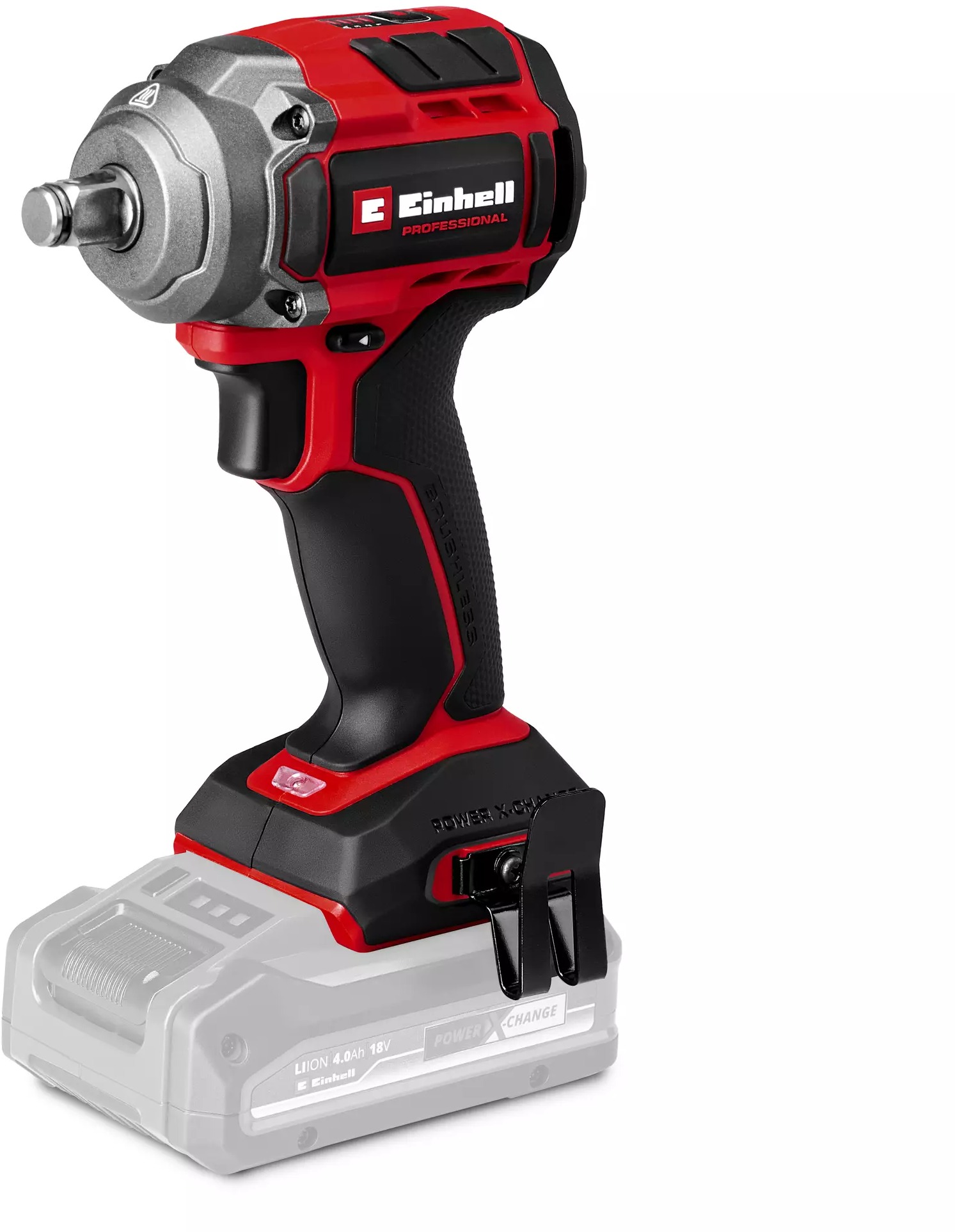 EINHELL Professional Rázový utahovák AKU TP-CW 18/350-C Li Brushless Solo, 4510055 (bez AKU)