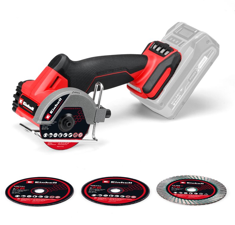 EINHELL Professional Rezná brúska AKU TP-CO 18/76-C Li Brushless – Solo, 4432000 (bez AKU)