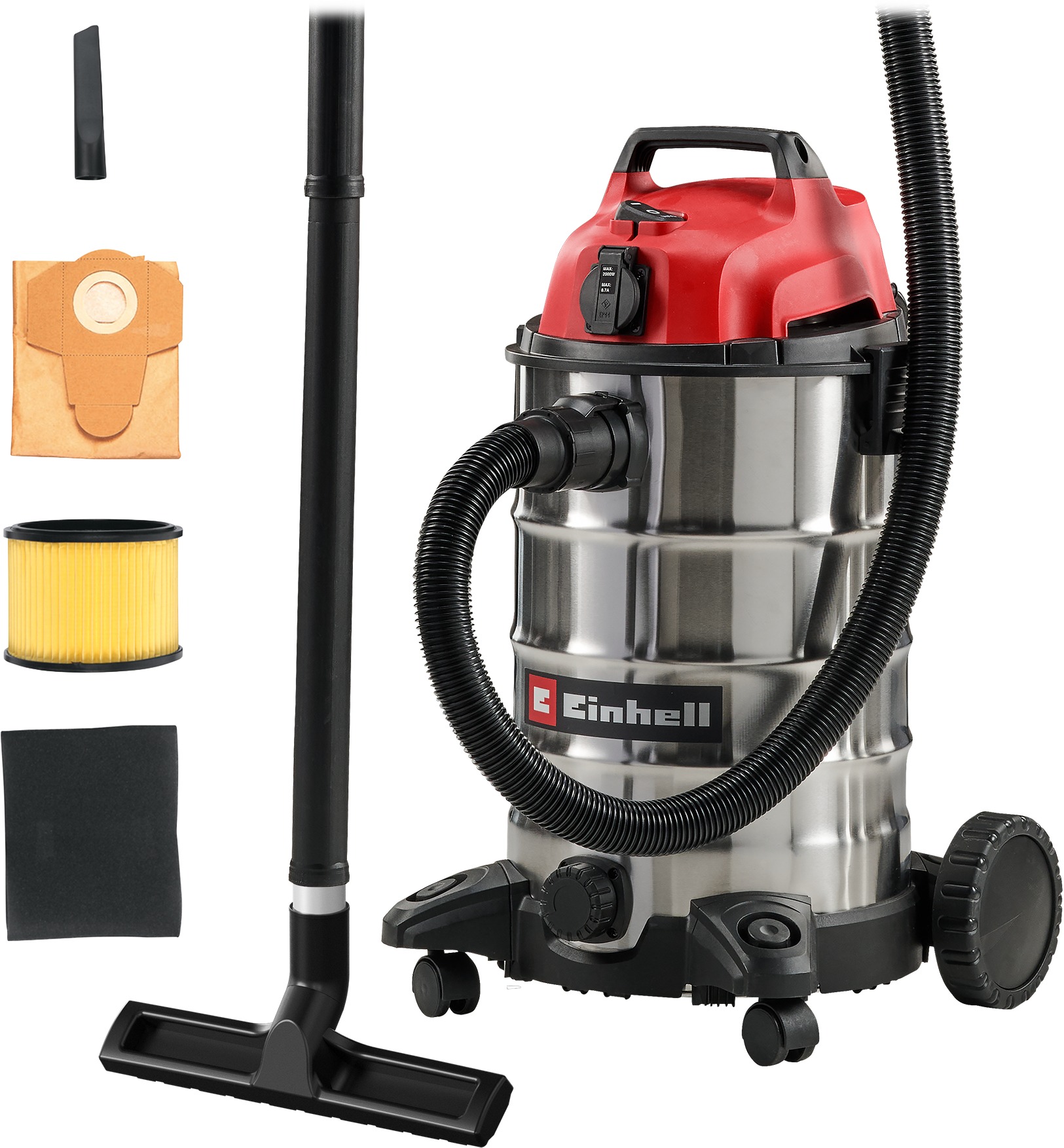 EINHELL Vysávač na suché aj mokré vysávanie elektrický TC-VC 3055 SA, 2342250