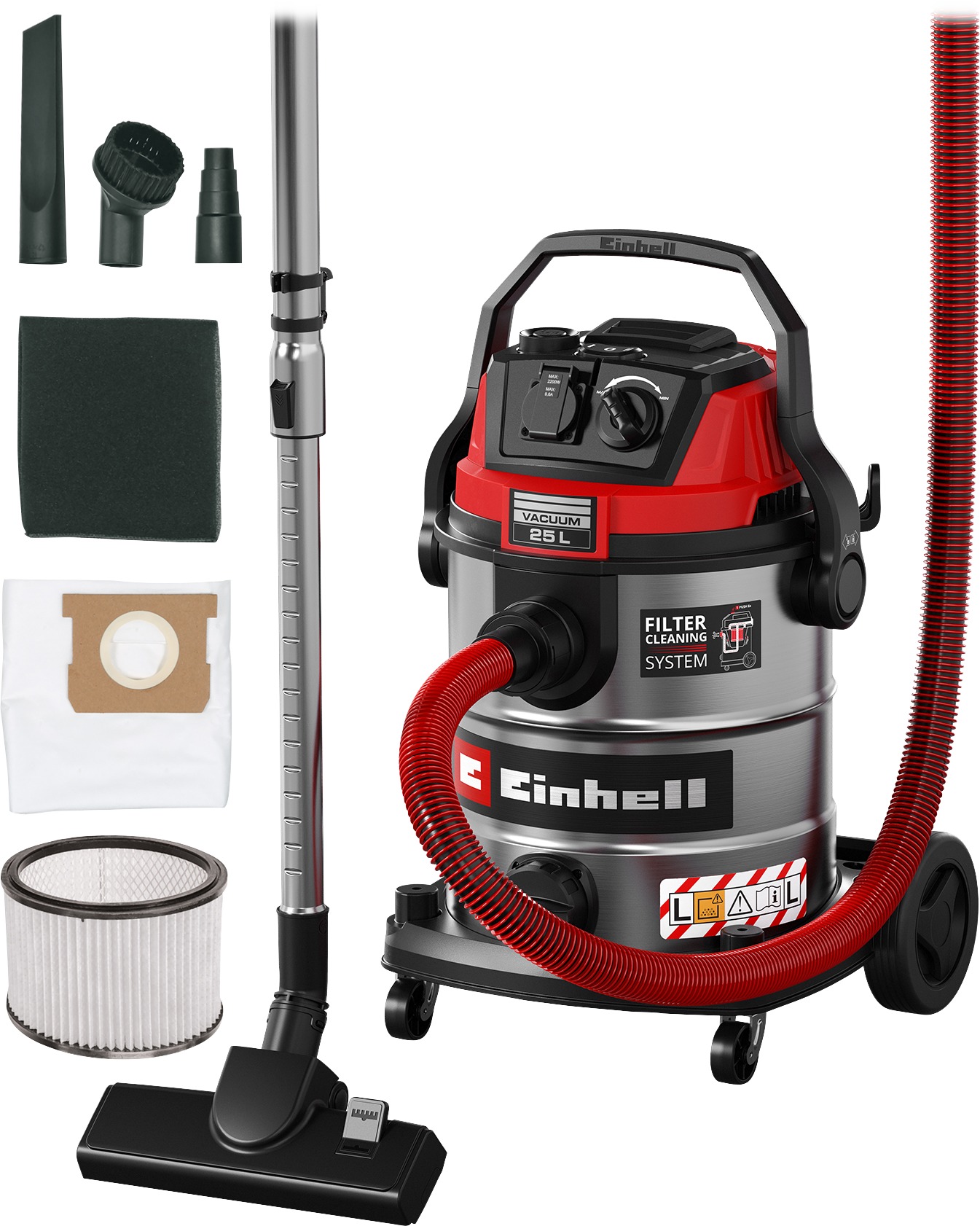 EINHELL Vysávač na suché aj mokré vysávanie elektrický TE-VC 2580 SACL, 2347435