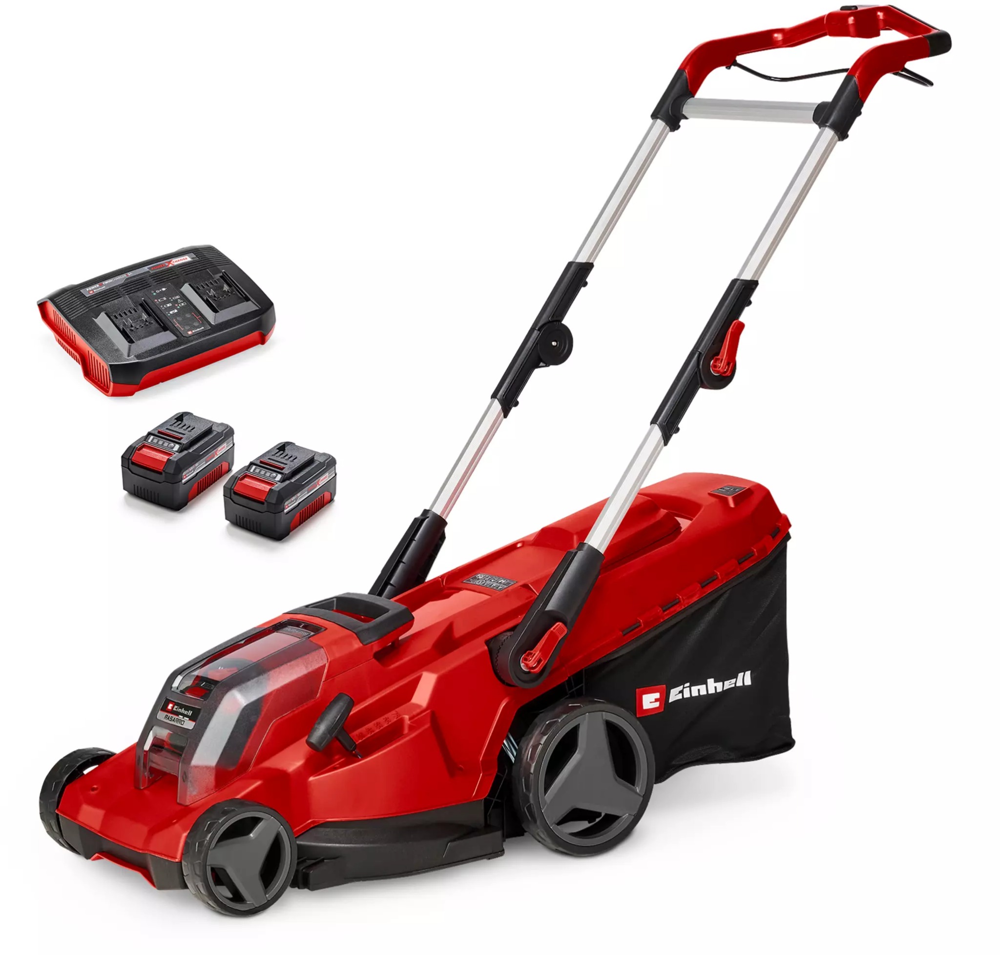 EINHELL Professional Kosačka na trávu AKU Rasarro 36/40 (2× 4,0 Ah), 3413278