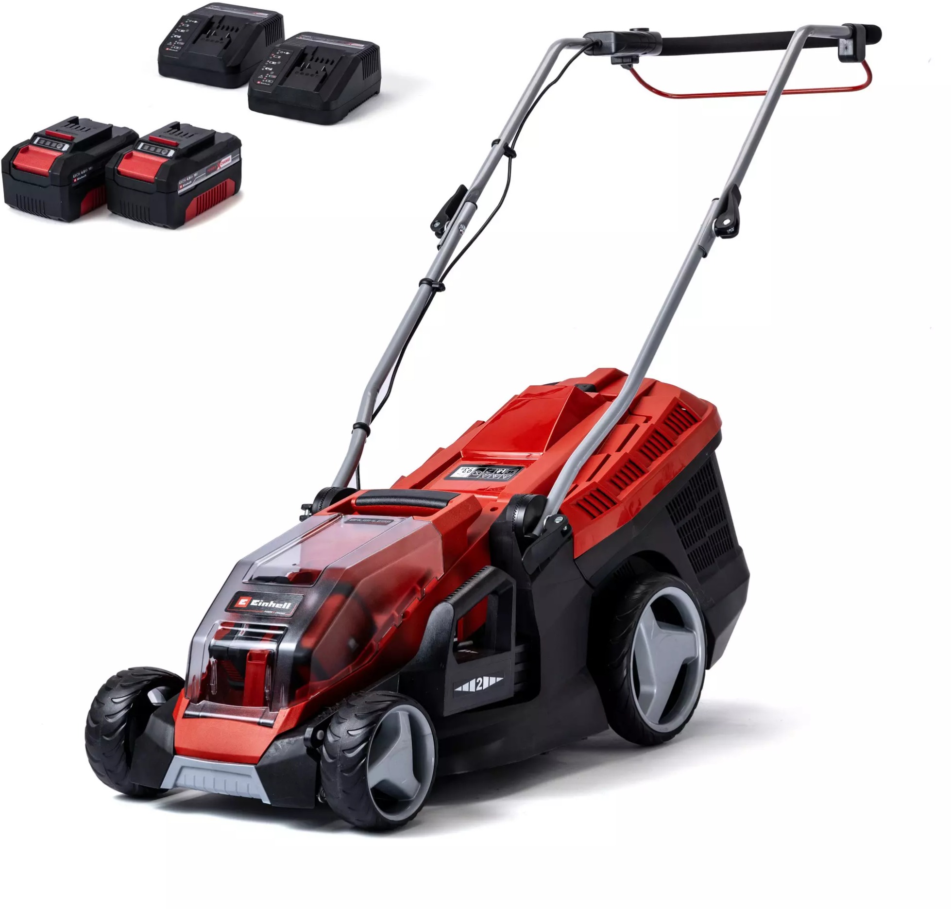 EINHELL Kosačka na trávu AKU GE-CM 36/36 Li (2× 4,0 Ah), 3413230