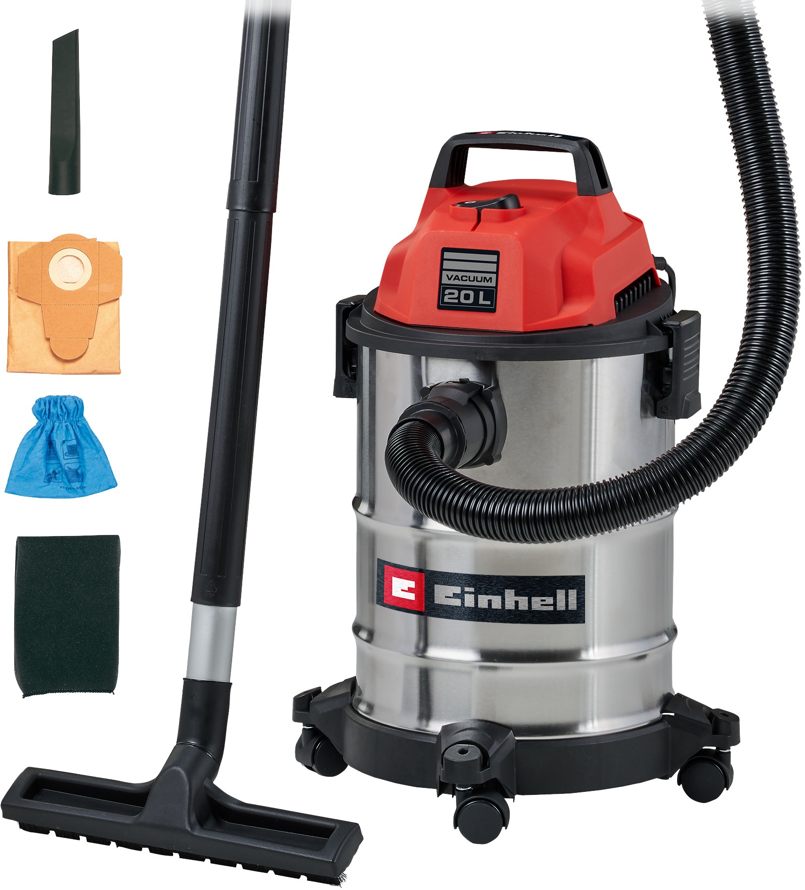 EINHELL Priemyselný vysávač na suché a mokré vysávanie TC-VC 2045 S, 2347410