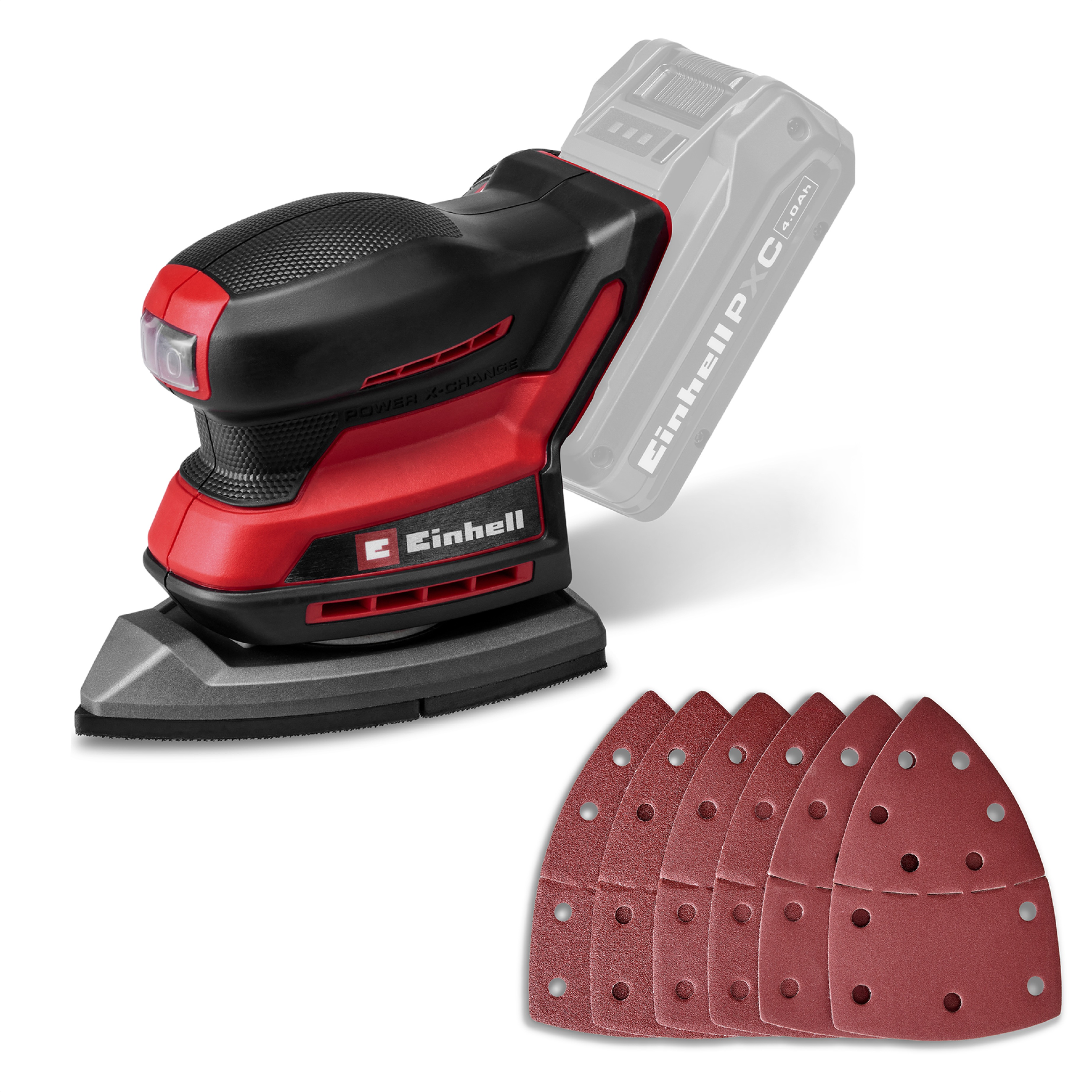 EINHELL Multibrúska AKU TE-OS 18/150-2 Li-Solo, 4460790 (bez AKU)