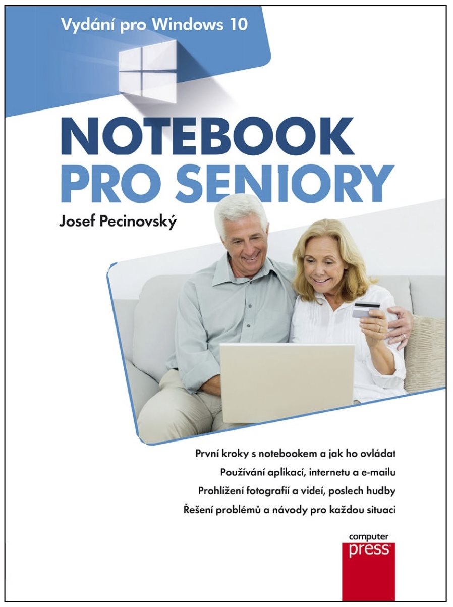 Notebook pro seniory: Vydání pro Windows 10