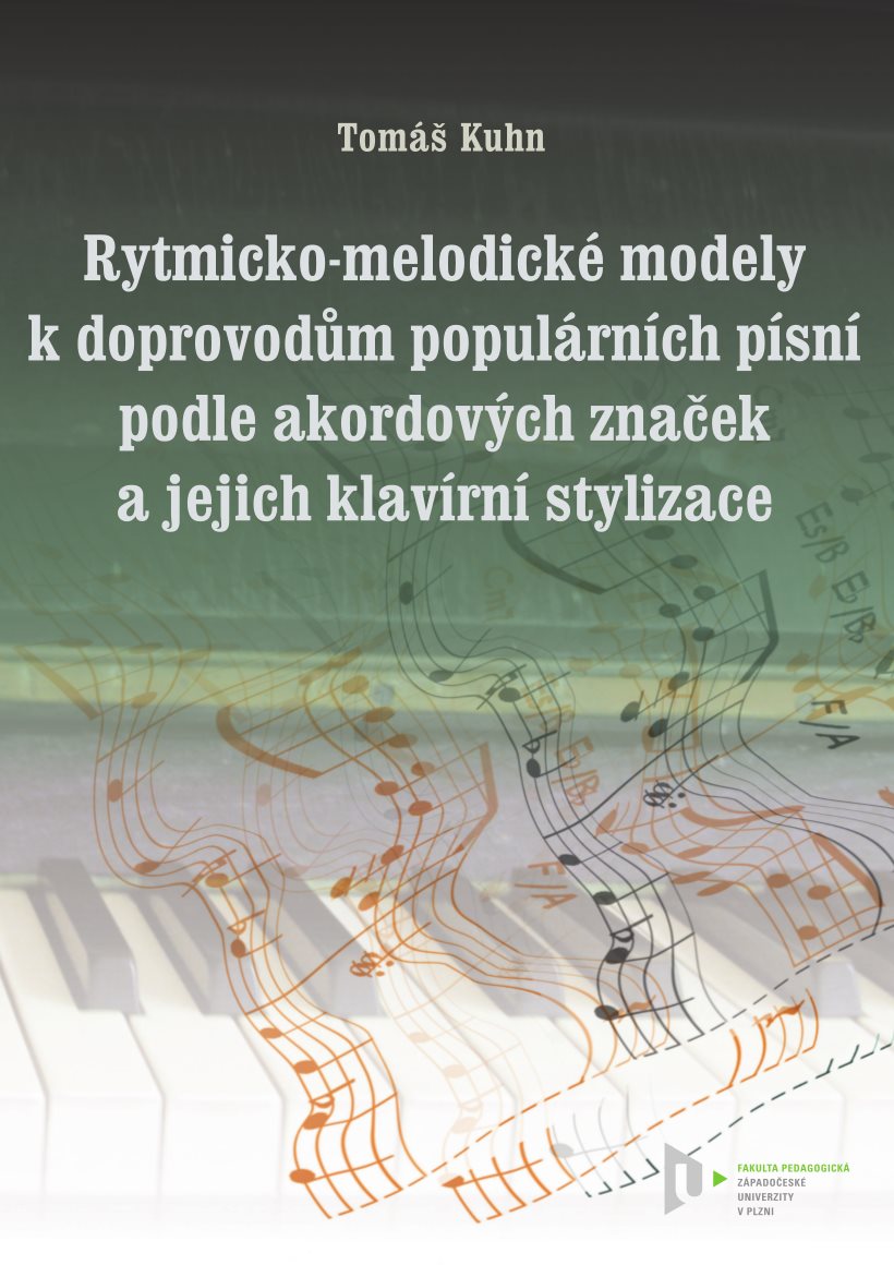 Rytmicko-melodické modely k doprovodu populárních písní podle akordových značek a jejich klavírní st