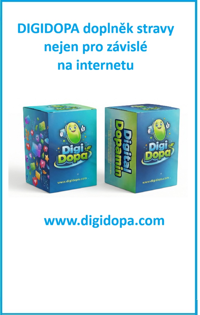 DIGIDOPA doplněk stravy nejen pro závislé na internetu