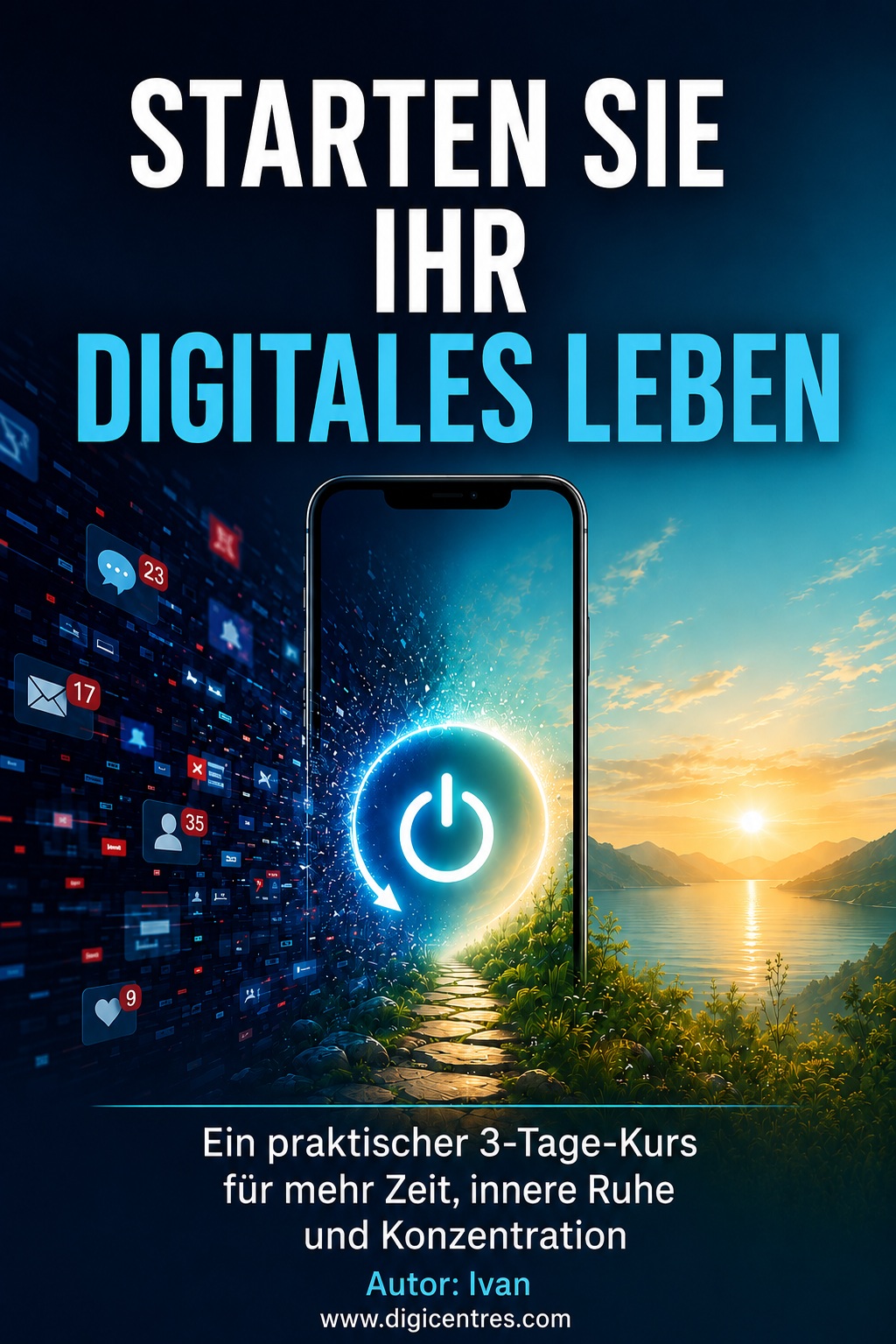 Starten Sie Ihr digitales Leben neu: Ein praktischer 3-Tage-Kurs für mehr Zeit, innere Ruhe und Konz