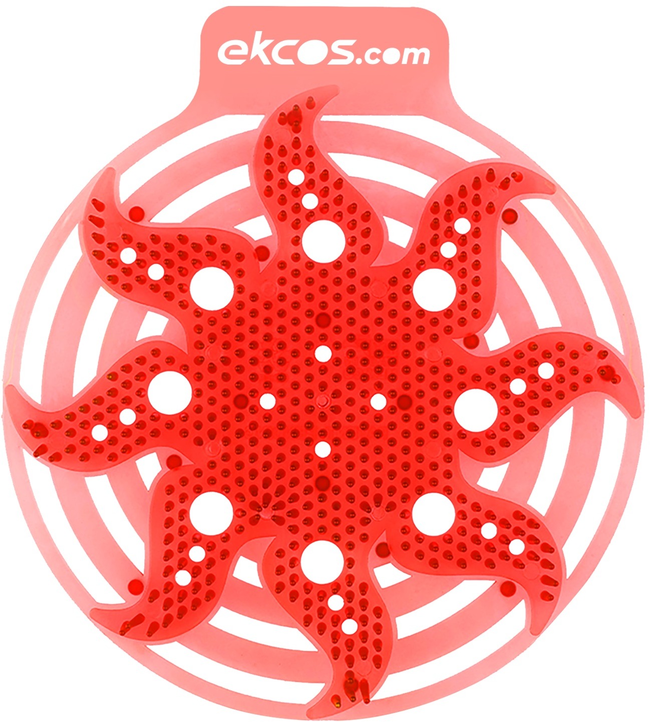 Ekcos Powerscreen – 30-dňové biorozložiteľné antisplash sitko do pisoára, vôňa melón, 2 ks