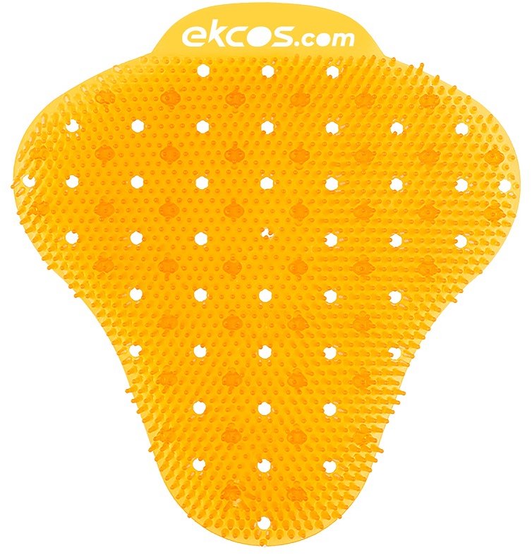 Ekcos Ekcoscreen – 60+dňové biorozložiteľné antisplash sitko do pisoára, vôňa tropické ovocie, 2 ks
