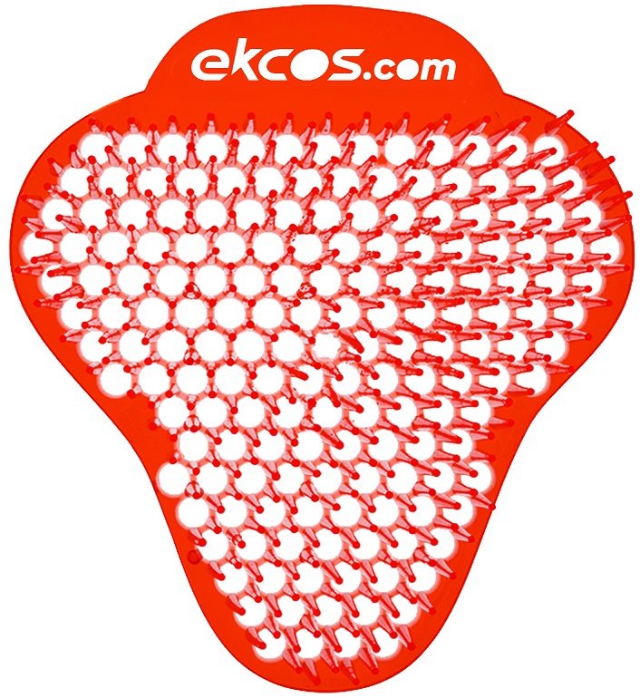 Ekcos Üro Lite – 30-dňové biorozložiteľné mini antisplash sitko do pisoára, vôňa melón, 2 ks