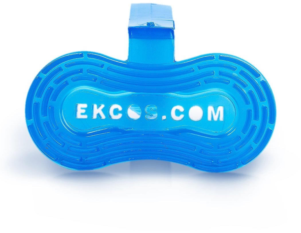 Ekcos Ekcoclip – 30-dňová biorozložiteľná vonná záveska s clipom na toaletu, vôňa oceán