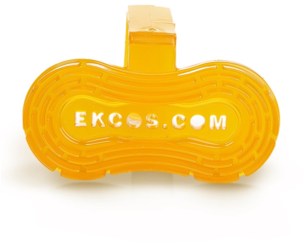 Ekcos Ekcoclip – 30-dňová biorozložiteľná vonná záveska s clipom na toaletu, vôňa tropické ovocie