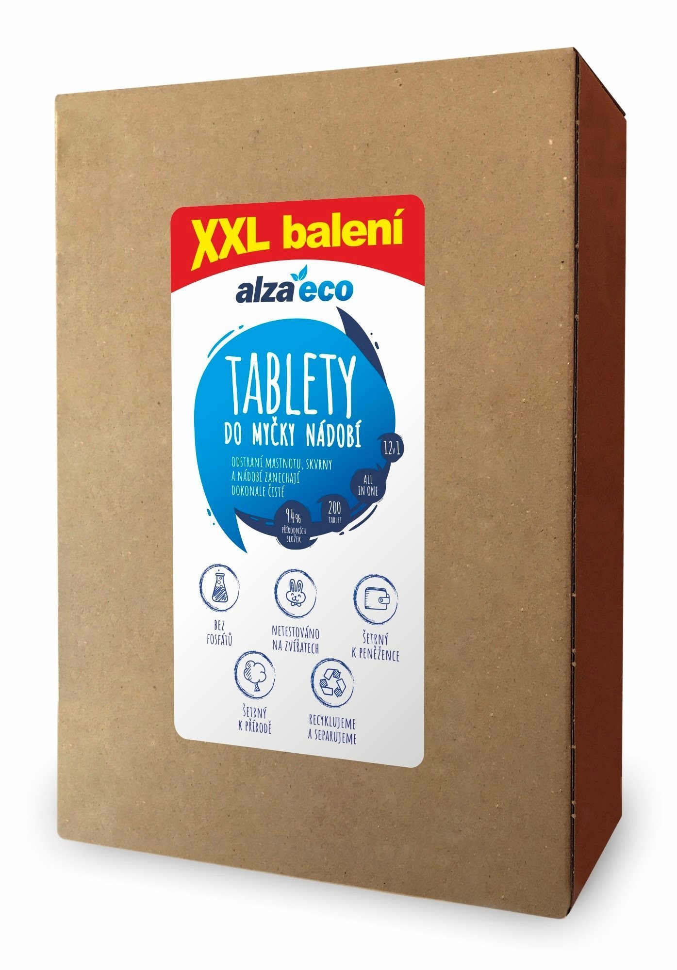 AlzaEco All in 1 12 v 1 XXL (200 ks)