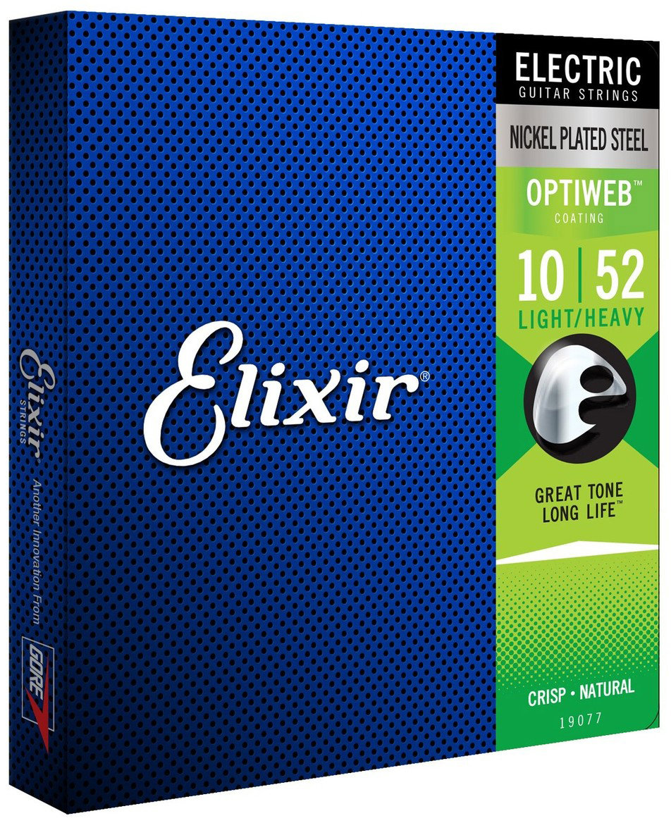 Elixir 19077 Optiweb Nickel 10-52 Light-Heavy