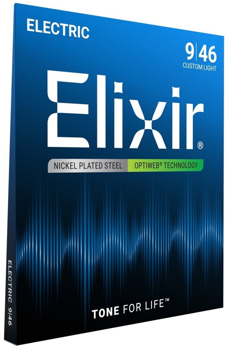 Elixir 19027 Optiweb Nickel 9-46 Custom Light