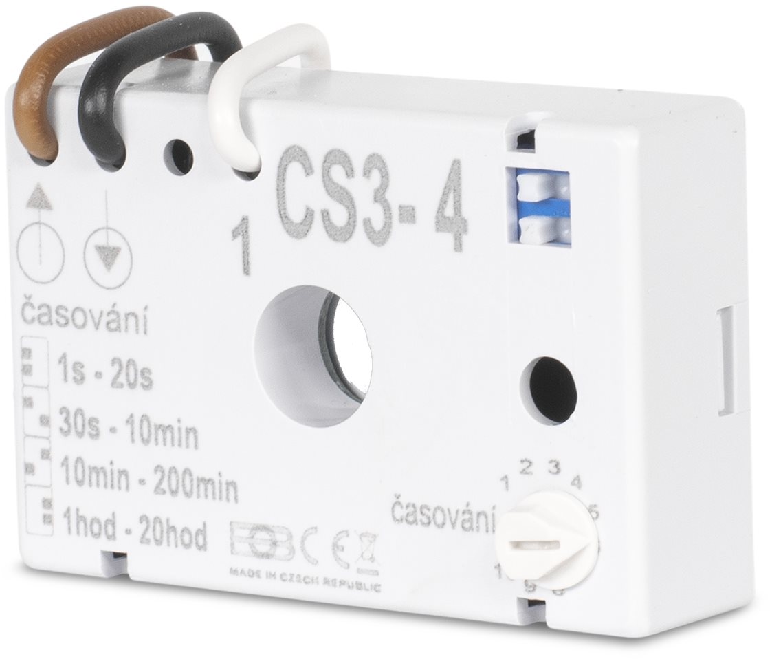 Elektrobock CS3-4 časový spínač pod vypínač