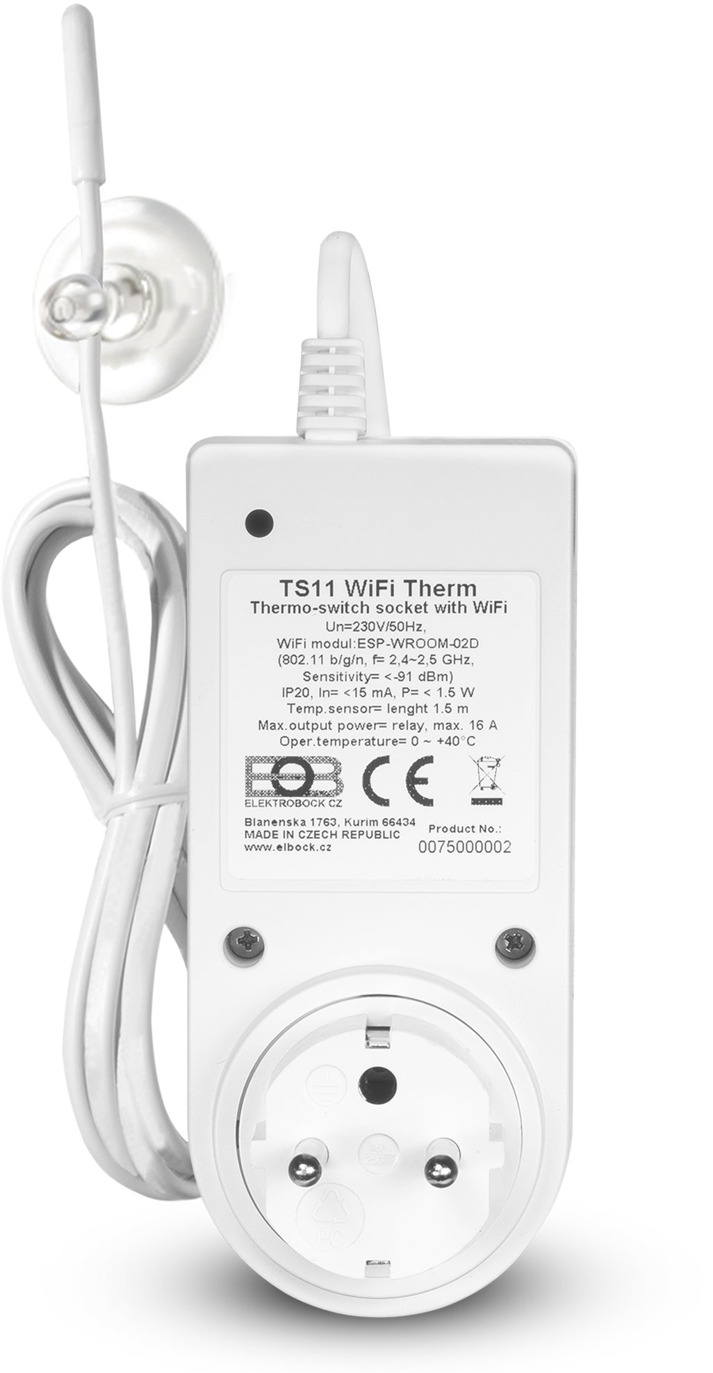 Elektrobock TS11–WIFI THERM