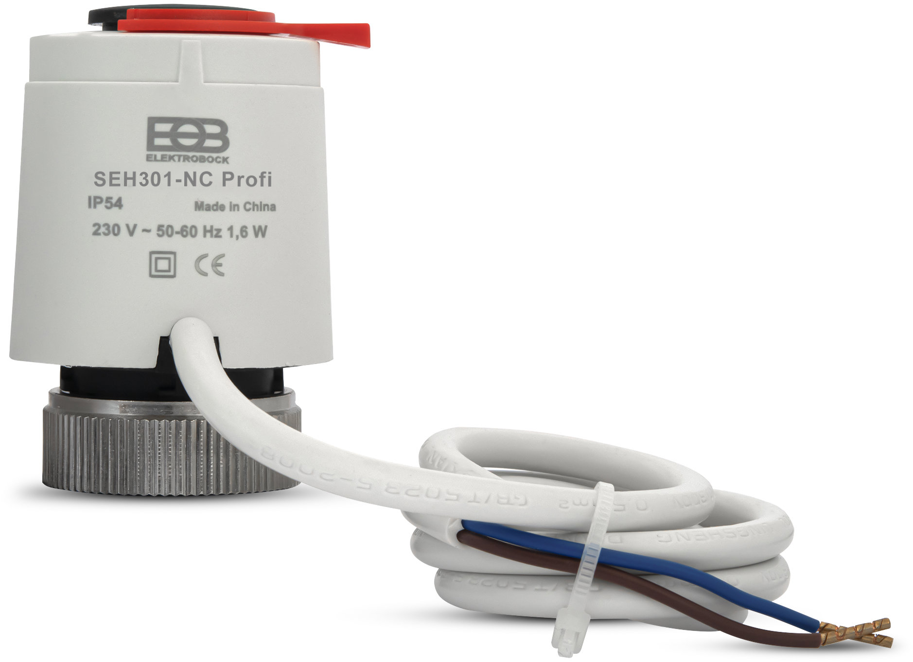 ELEKTROBOCK – Termostatická hlavica SEH301-NC Profi 230VAC