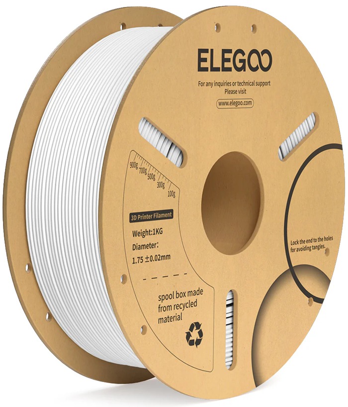 Elegoo PLA+ White 1kg