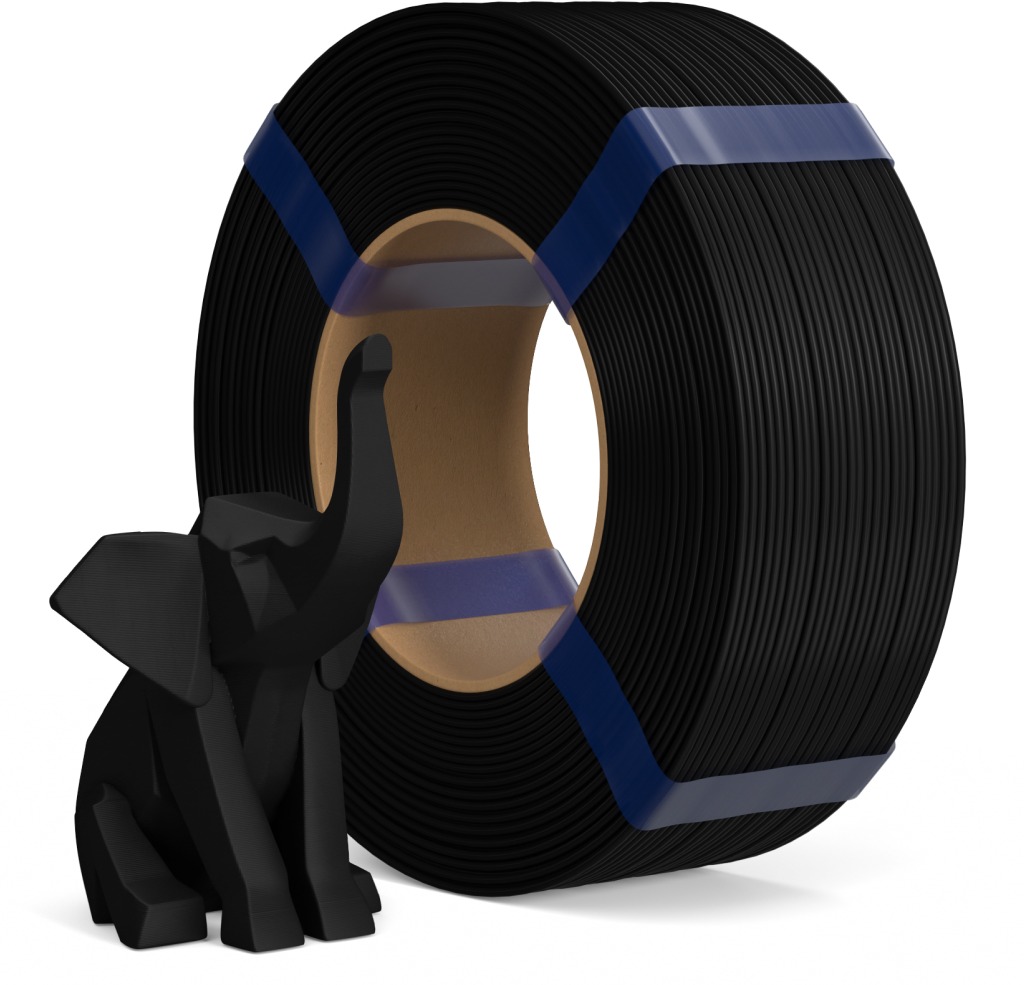Elegoo PLA Basic Black 1kg, Removable Spool