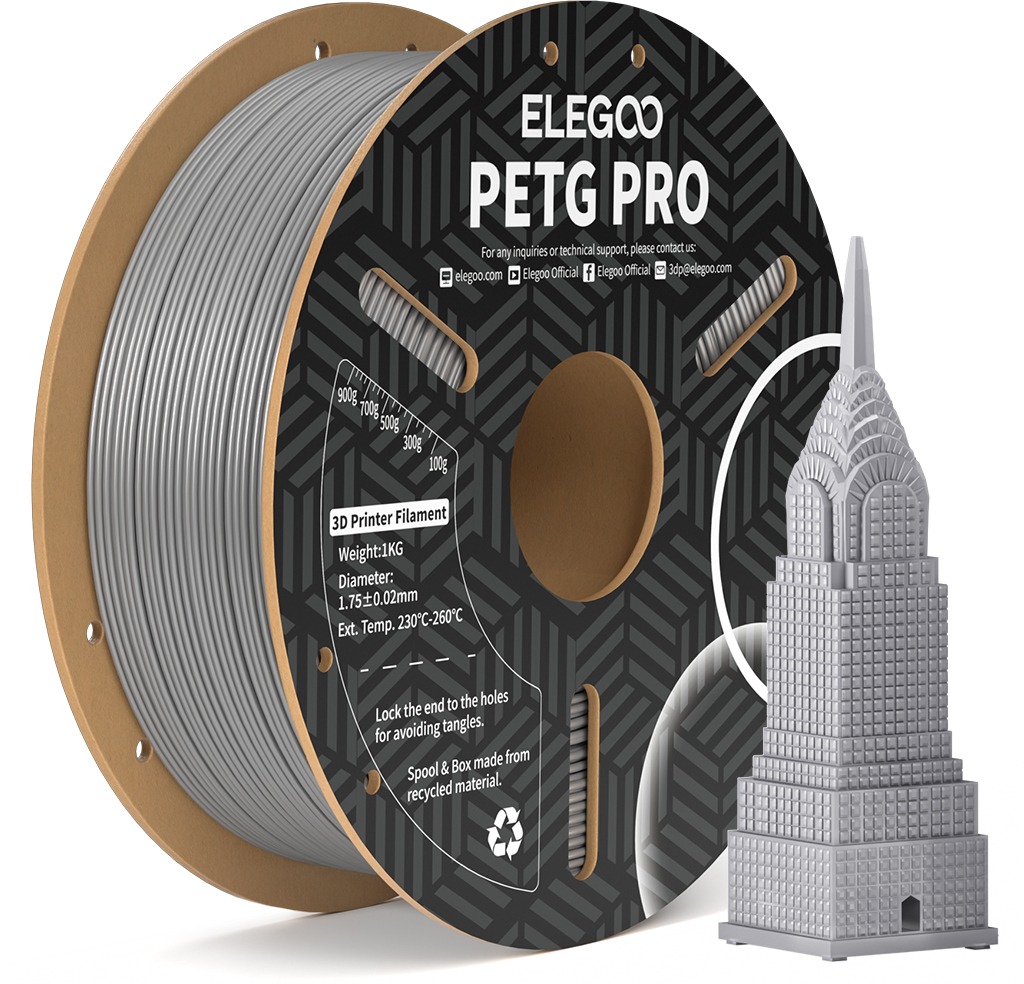 Elegoo PETG PRO, Grey 1kg