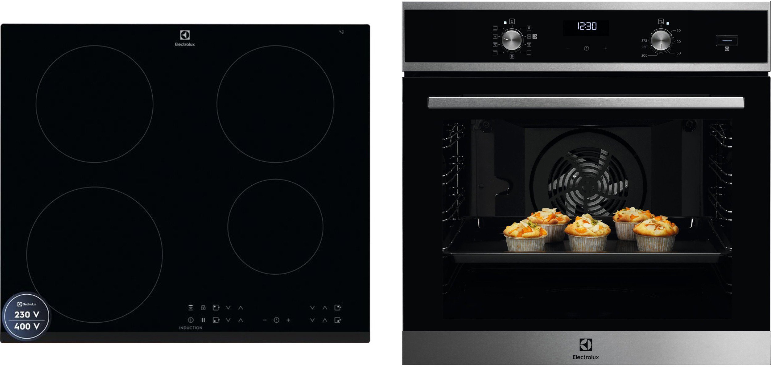 ELECTROLUX 600 SteamBake EOD5H70X + LIR60433B