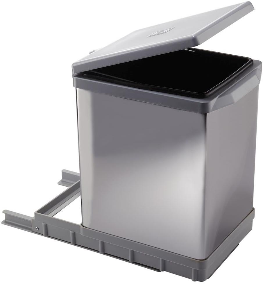 Elletipi TOWER PAI609/1 Vstavaný odpadkový kôš 17 l výsuvný, automatické veko