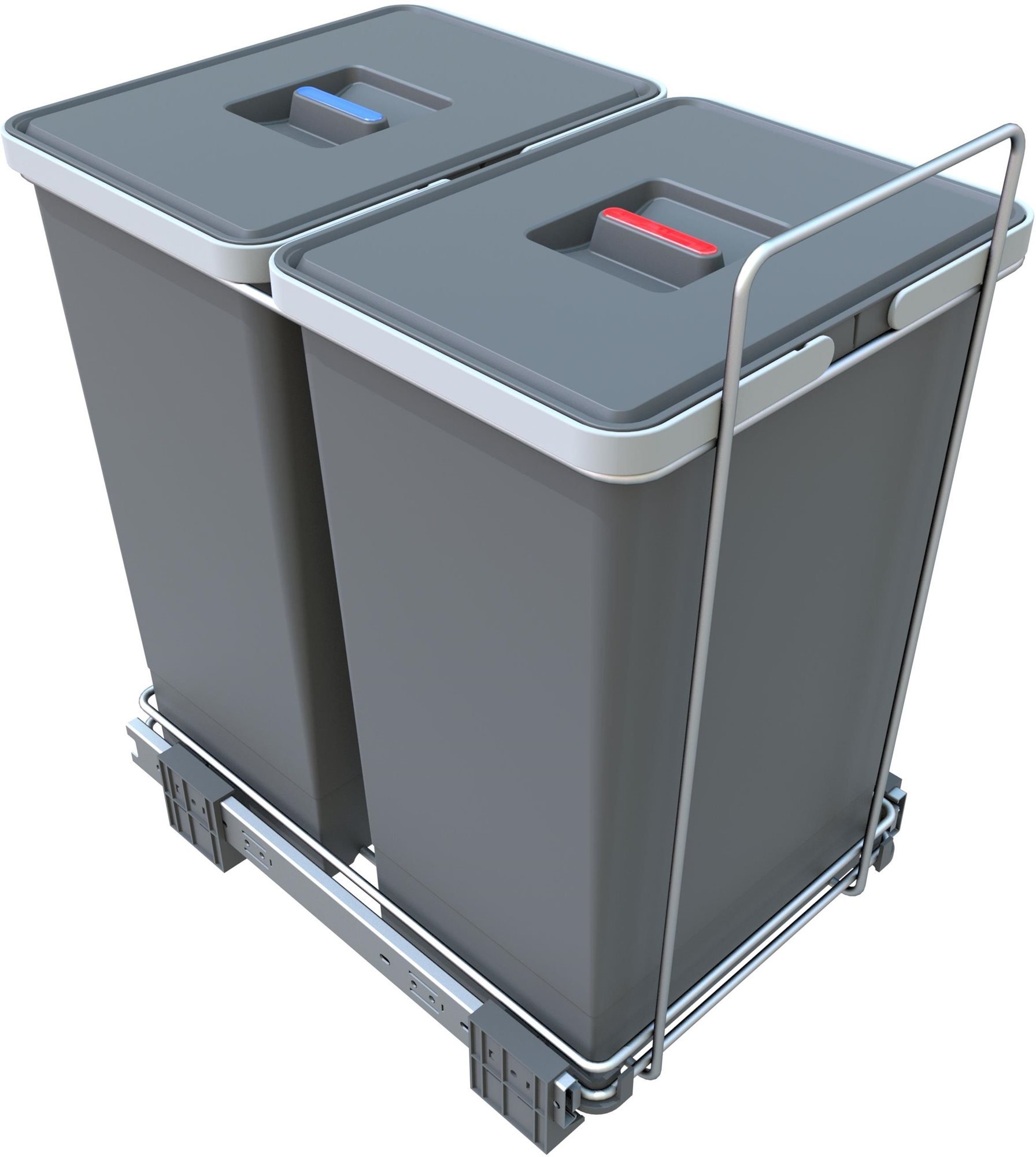 Elletipi ECOFIL – výsuvný, s rámom, 24 + 24 l, PF01 44B2