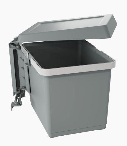 Elletipi SWING Vstavaný na dvierka 12 l, sivý