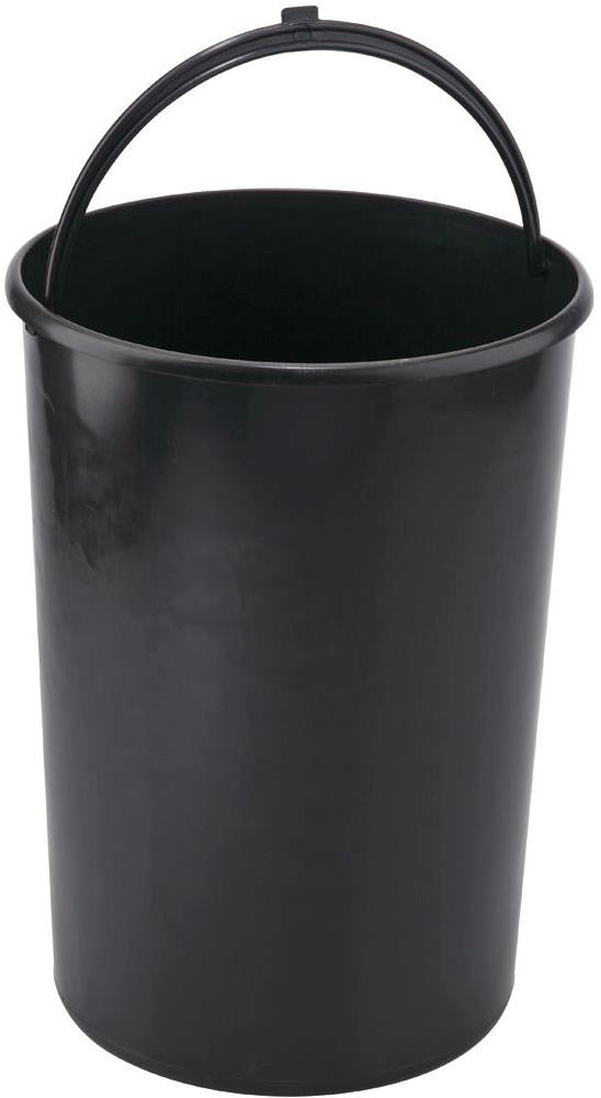 Elletipi Plastový s rukoväťou, 12 l, čierny