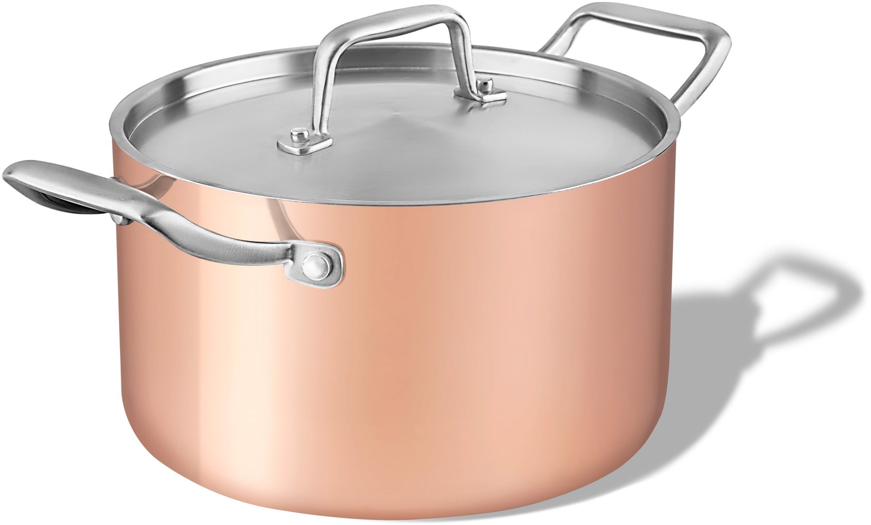 Elmich měděný hrnec Tria Copper 24 cm
