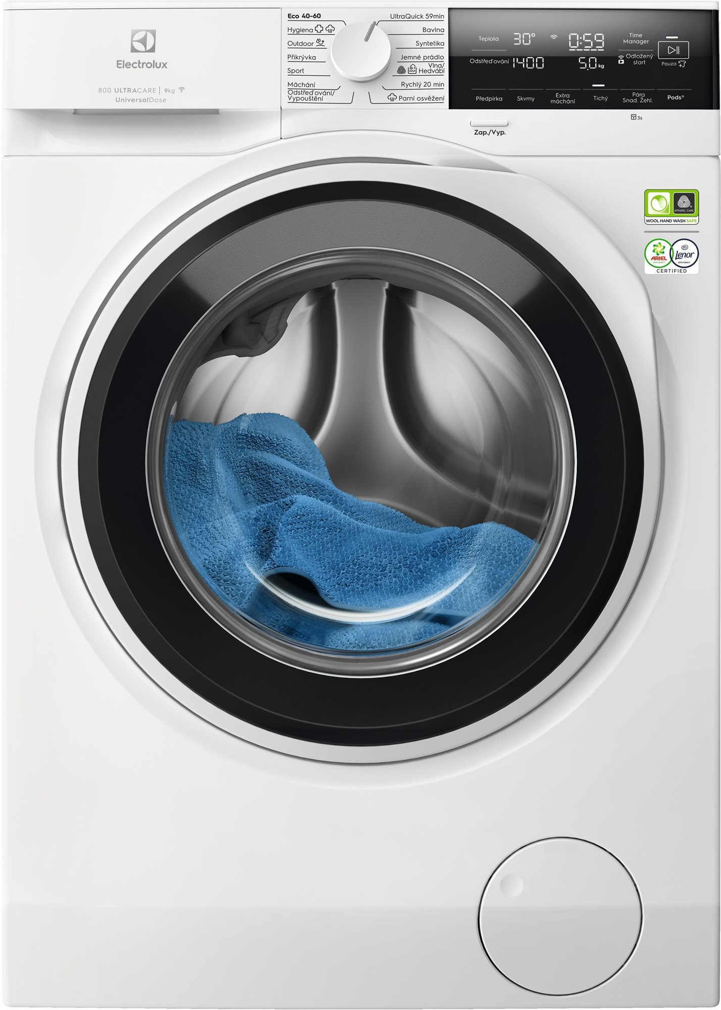 ELECTROLUX 800 UltraCare UniversalDose EW8F3494QC
