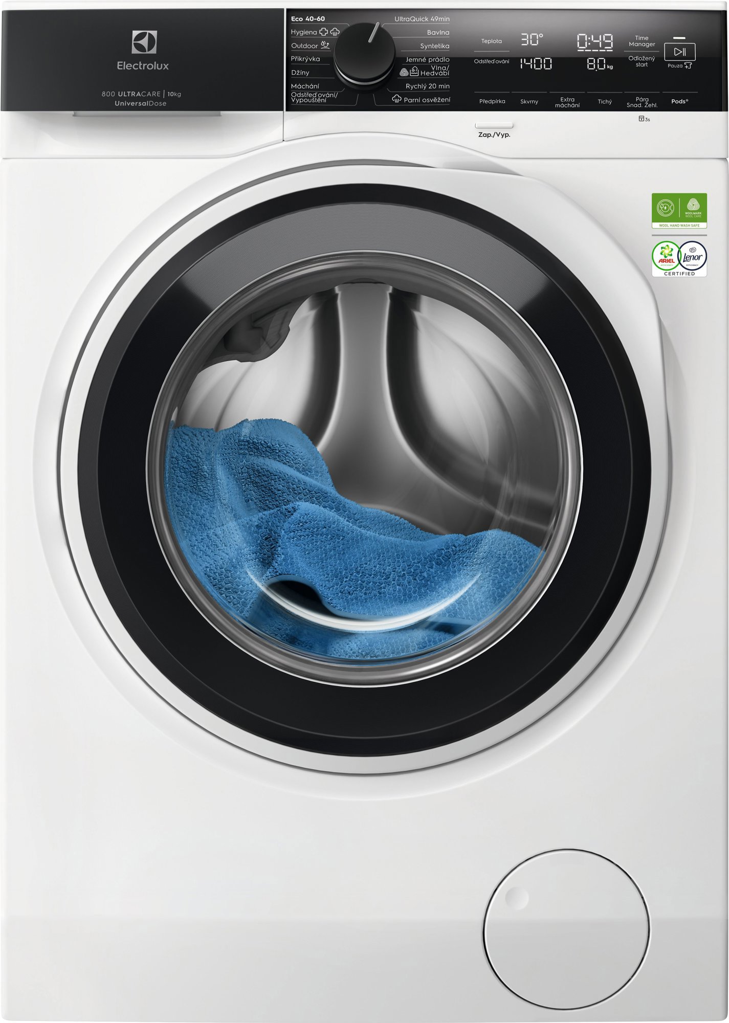ELECTROLUX 800 UltraCare UniversalDose EW8F4414SGUC