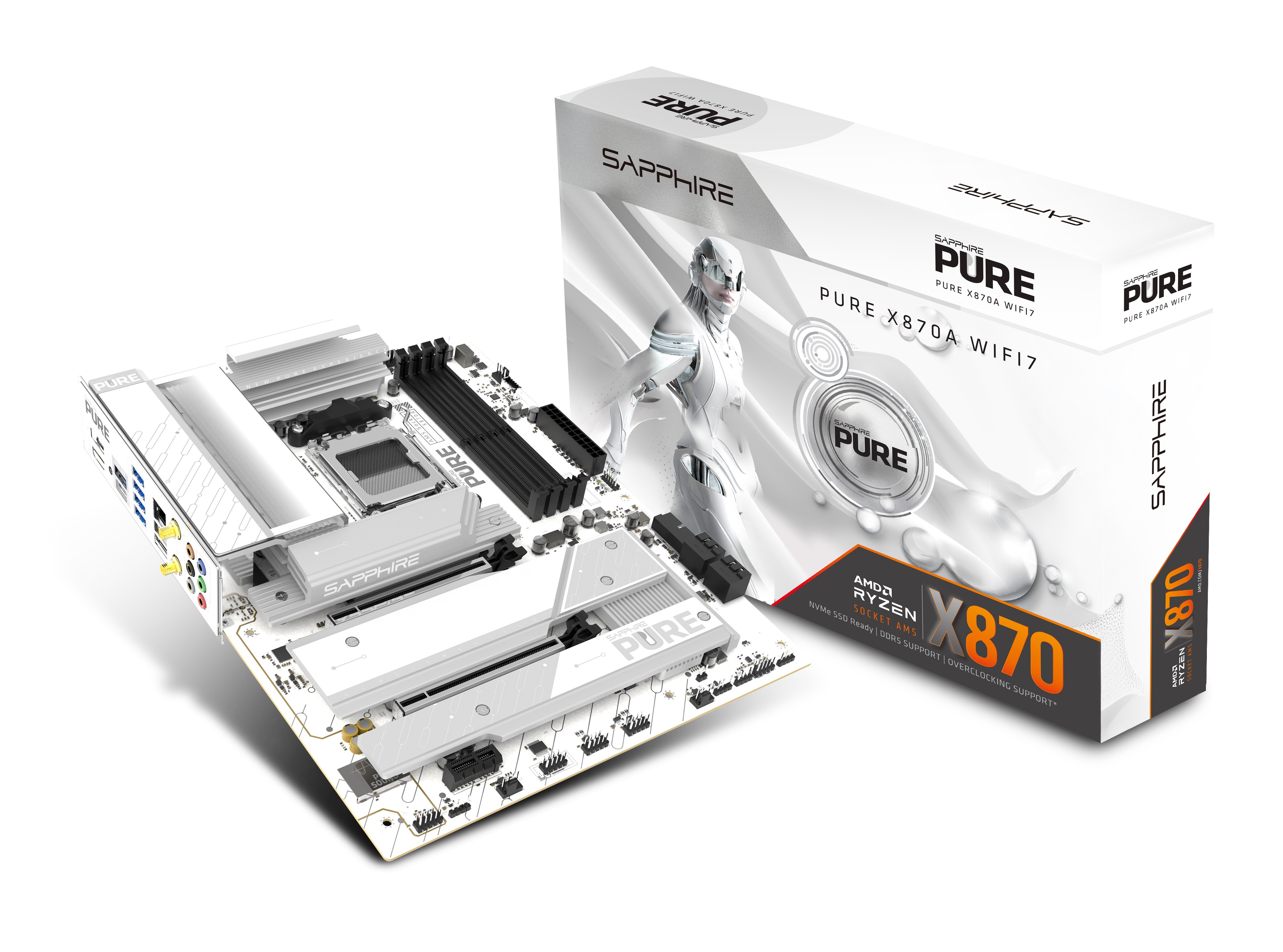 SAPPHIRE PURE X870A WIFI7