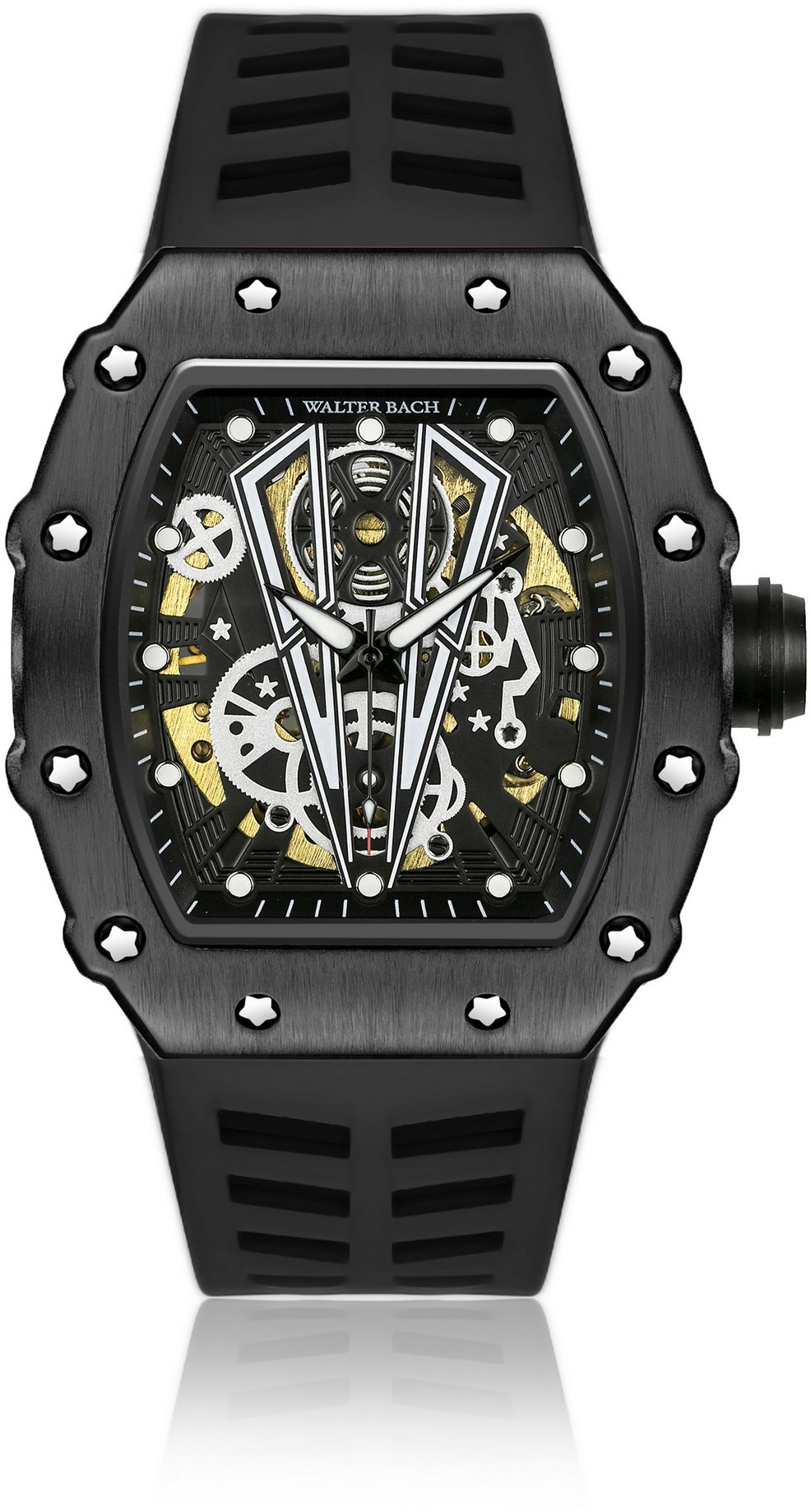 Walter Bach Pánske hodinky hranaté WDK-X001